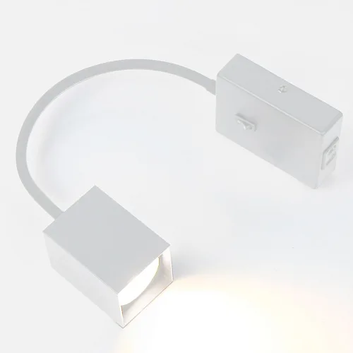 Бра на гибком основании 1хGU10 General GWL-M-IP20 Белый Библиотека