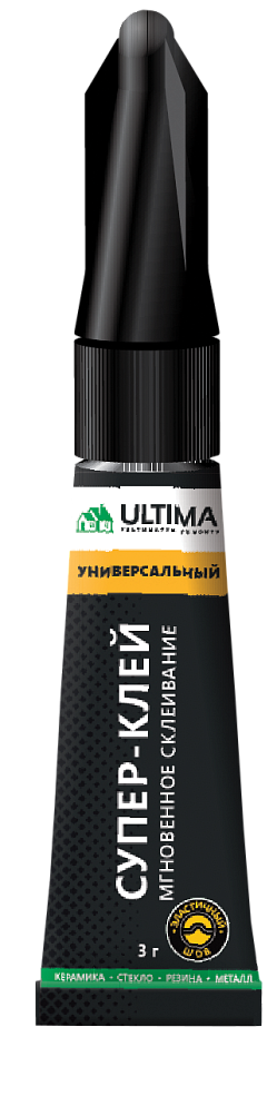 Супер-клей мультикарта (3г) ТМ ULTIMA (1/120шт)