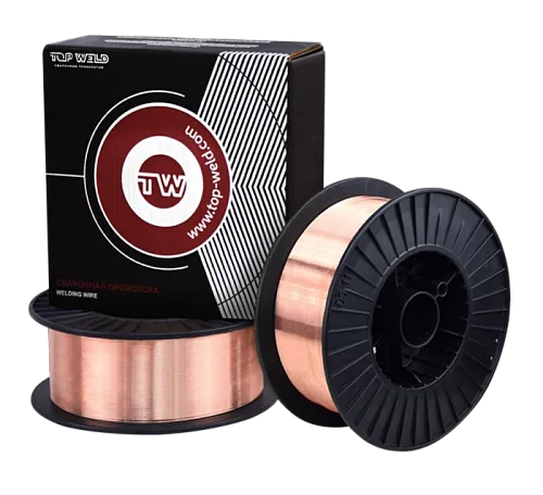 Проволока сварочная TOP WELD CWW-50 d 0,8мм по 5кг ER70S-6