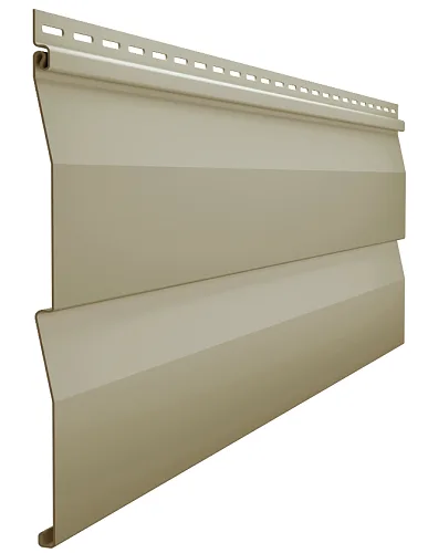 STANDARD Сайдинг Корабельный брус D4.5DL (Крем-брюле) (1/20 шт)