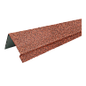 ТЕХНОНИКОЛЬ HAUBERK наличник оконный металлический LUX, терракотовый (1уп/10шт)