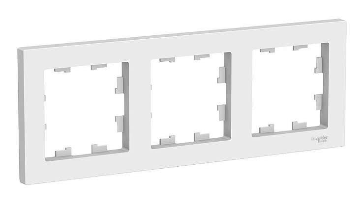 РАМКА 3-постовая универсальная, БЕЛЫЙ ATLASDESIGN (15)