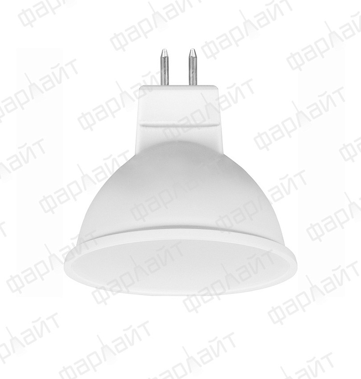 Лампа СД MR16 10Вт 6500К GU5.3 Фарлайт