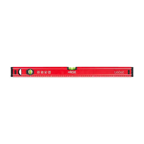 Уровень строительный RGK U6060 (600 мм) магн.