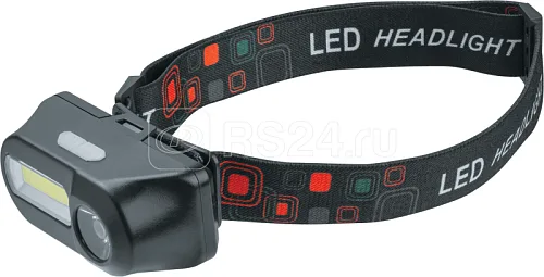 Фонарь Navigator NPT-H32-ACCU налоб.1COB,5Вт+1CREE,3Вт li-ion 1,2Ач