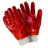 Перчатки хб с ПВХ покрытием р-р 10 красные ГРАНАТ Fiberon 