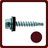 Саморез кровельный 4,8*35 Коррида RAL 3009 