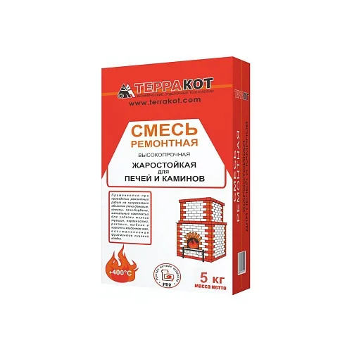 Смесь ремонтная жаростойкая 5 кг ТМ Терракот (1/216)