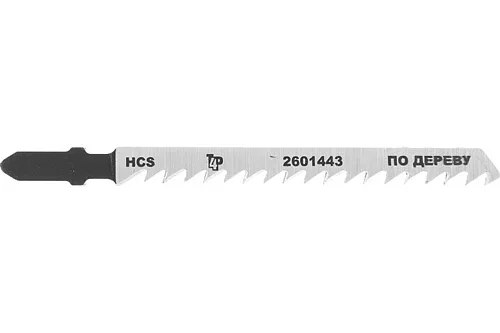 Пилки для электролобзика по дереву,T101D, EU-хвост, 75х4мм, (3шт), Toolberg