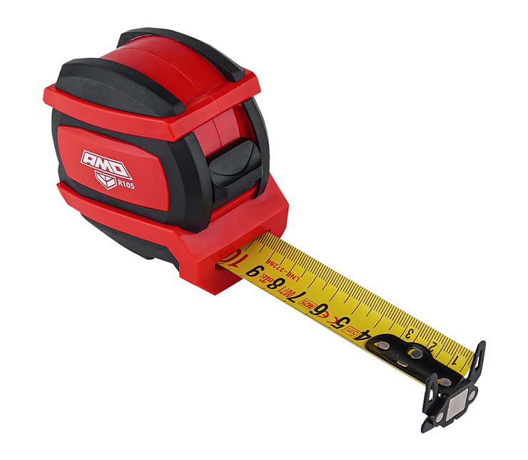 Измерительная рулетка, 5м, с широкой лентой, AMO R105