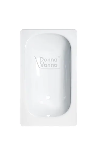 Ванна стальная 1200*700 белая орхидея с опорной подставкой DONNA VANNA ВИЗ