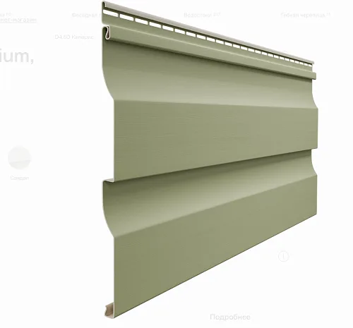 Docke PREMIUM Сайдинг D4.5D (Кипарис) S 0,84 м2