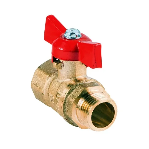 Кран шаровой бабочка 20 (3/4") ВР-НР Галлоп PN40