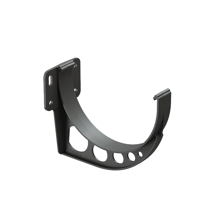 Docke STANDARD Кронштейн желоба 120 мм (Серый 7024)			