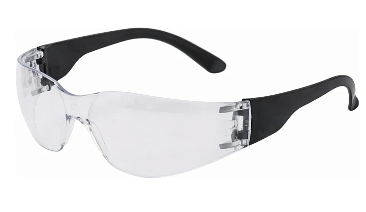 Очки защитные открытые, поликарбонатные, прозрачные ОЧК201 (0-13021)