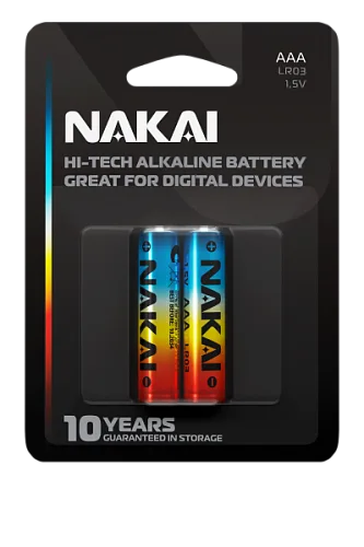 Батарейка NAKAI LR03 (мизинчиковая)(24)