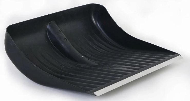 Ковш для снеговой лопаты 400х450мм черный Премиум