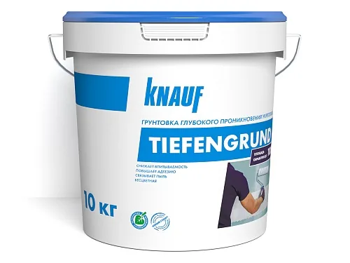Грунтовка укрепляющая Тифенгрунд F 10 кг ТМ Knauf (1/33)