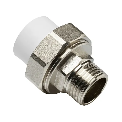 Муфта комб. разъемная ПП НР 20х3/4" MeerPlast (10/150)
