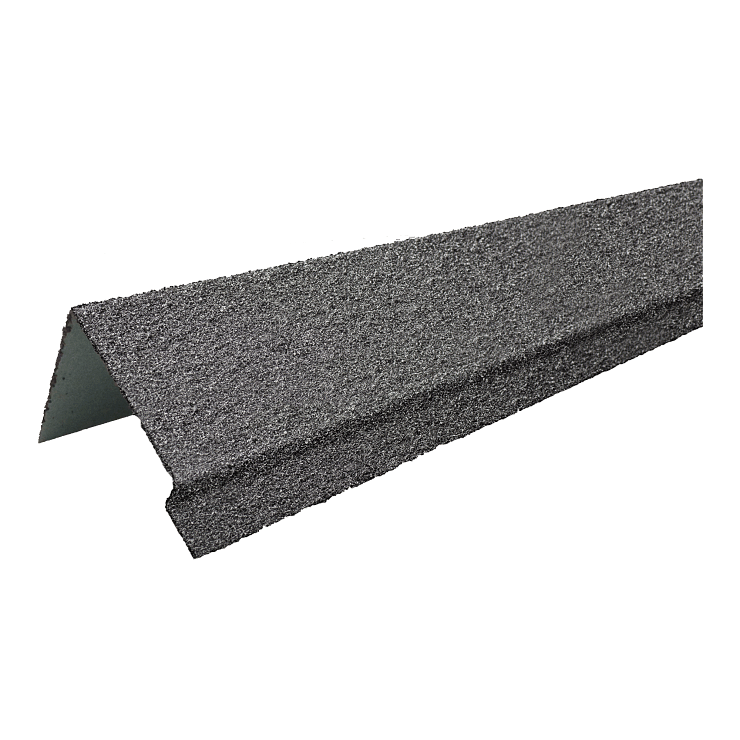 ТЕХНОНИКОЛЬ HAUBERK наличник оконный металлический LUX, сланец (1уп/10шт)