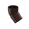 Döcke STANDARD Колено 80мм  45˚ (Темно-коричневый)