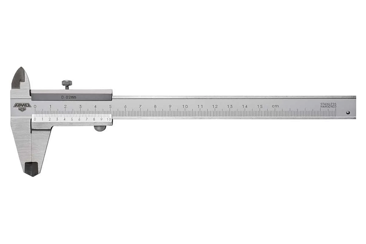 Штангенциркуль механический стальной AMO SLM-150