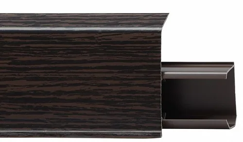 #Плинтус Дуб экрю со съемной панелью №504 2200*55 ROYCE (1/40)